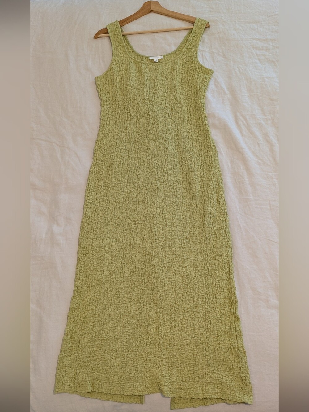 all: row green dress_like new